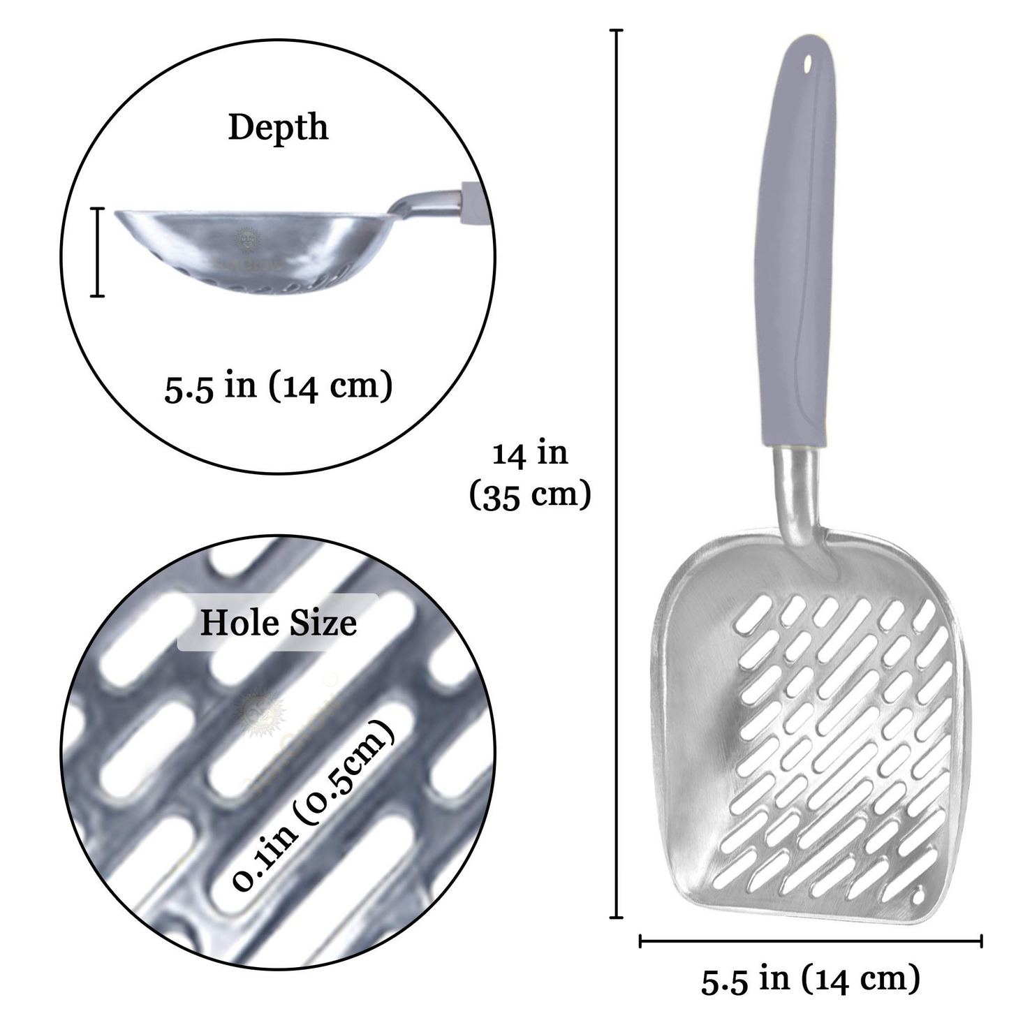 SunGrow - Cat Litter Scoop